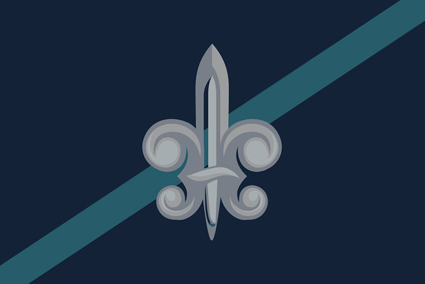 Прапор 140 окремого розвідувального батальйону (140 ОРБ) ВМС ЗСУ офіційний