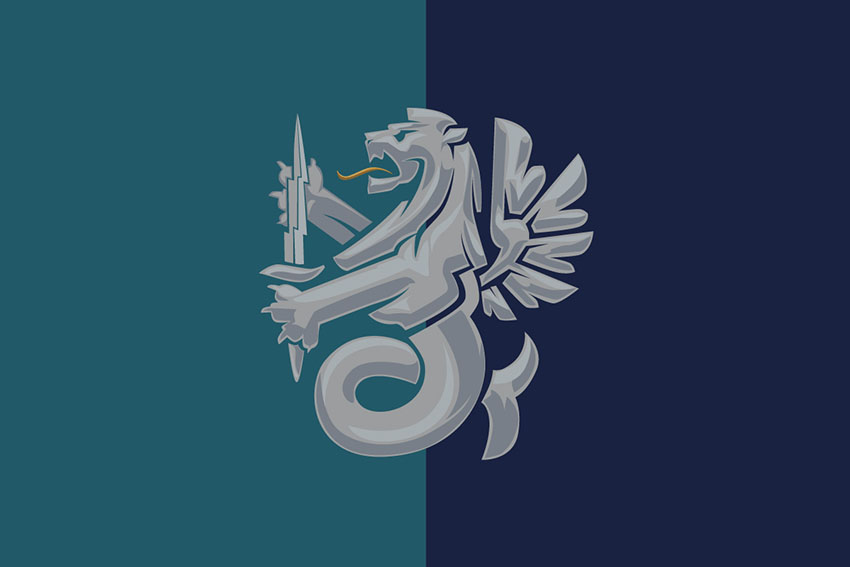 Прапор 37 окремої бригади морської піхоти (37 ОБрМП) ВМС України офіційний