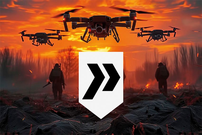 Прапор 413 окремого батальйону безпілотних систем «Рейд» (413 ОБ БпС) ЗСУ дрони