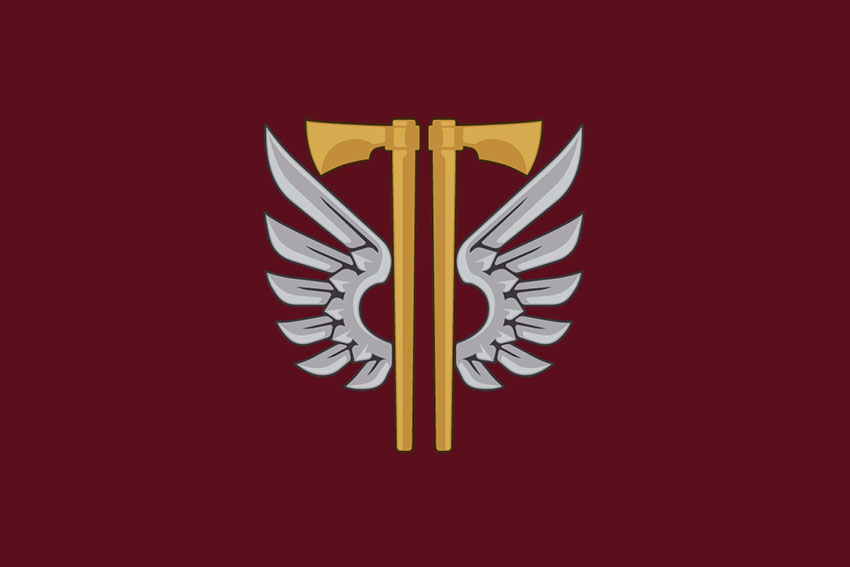 Прапор 77 ОАеМБр ДШВ ЗСУ офіційний