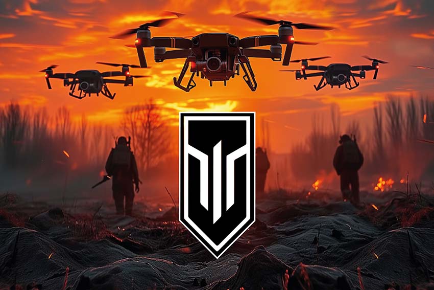 Прапор батальйону безпілотних систем 3 ОШБр ЗСУ дрони