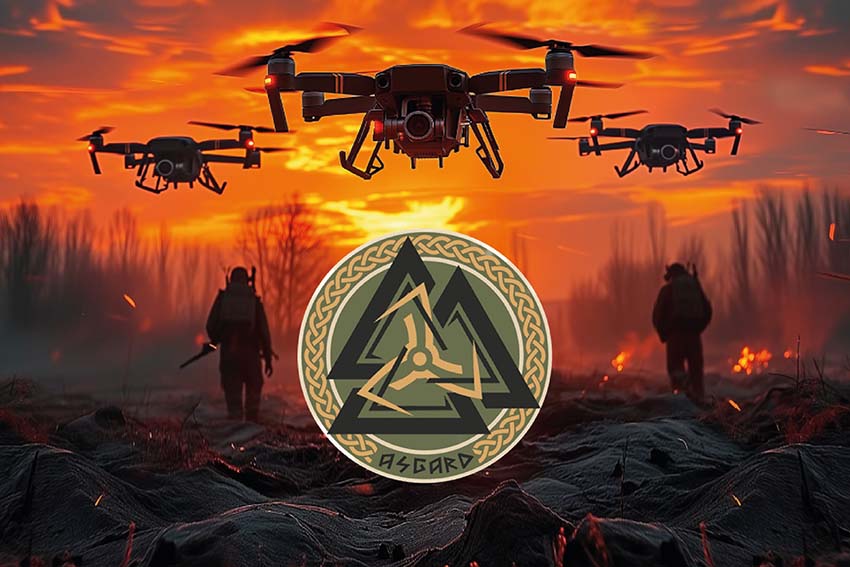 Прапор роти ударних БПЛА 28 ОМБр ЗСУ дрони