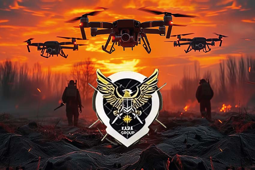 Прапор роти ударних БПЛА 63 ОМБр СВ ЗСУ дрони