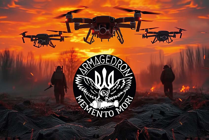 Прапор роти ударних та розвідувальних БПЛА 129 ОБрТрО ЗСУ дрони