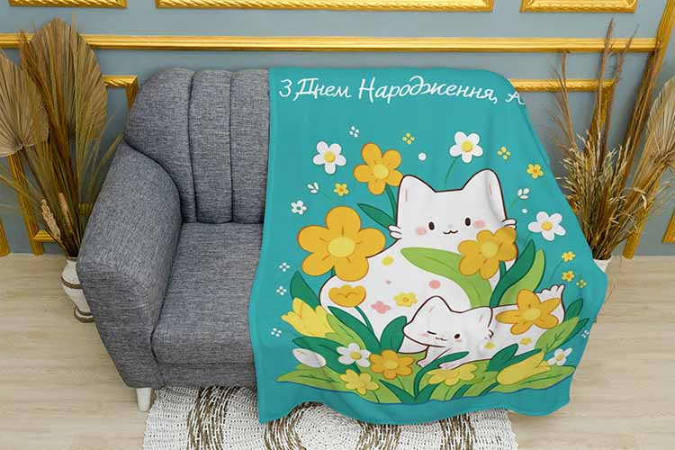 Привітання з котиками Greetings with cats