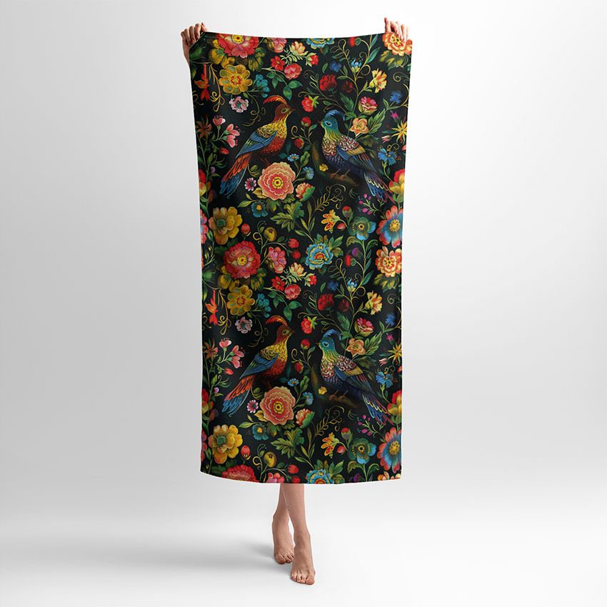 Птахи і мрії Петриківський візерунок Birds and Dreams Petrykivka pattern