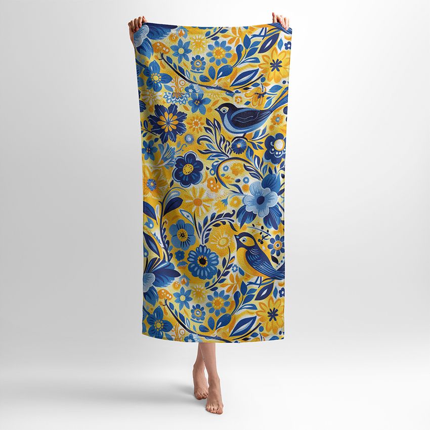 Пташиний хор Петриківський візерунок Bird Chorus Petrykivka pattern