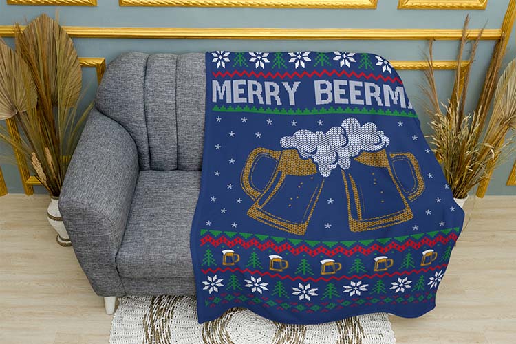 Пиво Веселе Різдво Синій Beer Merry Christmas Blue