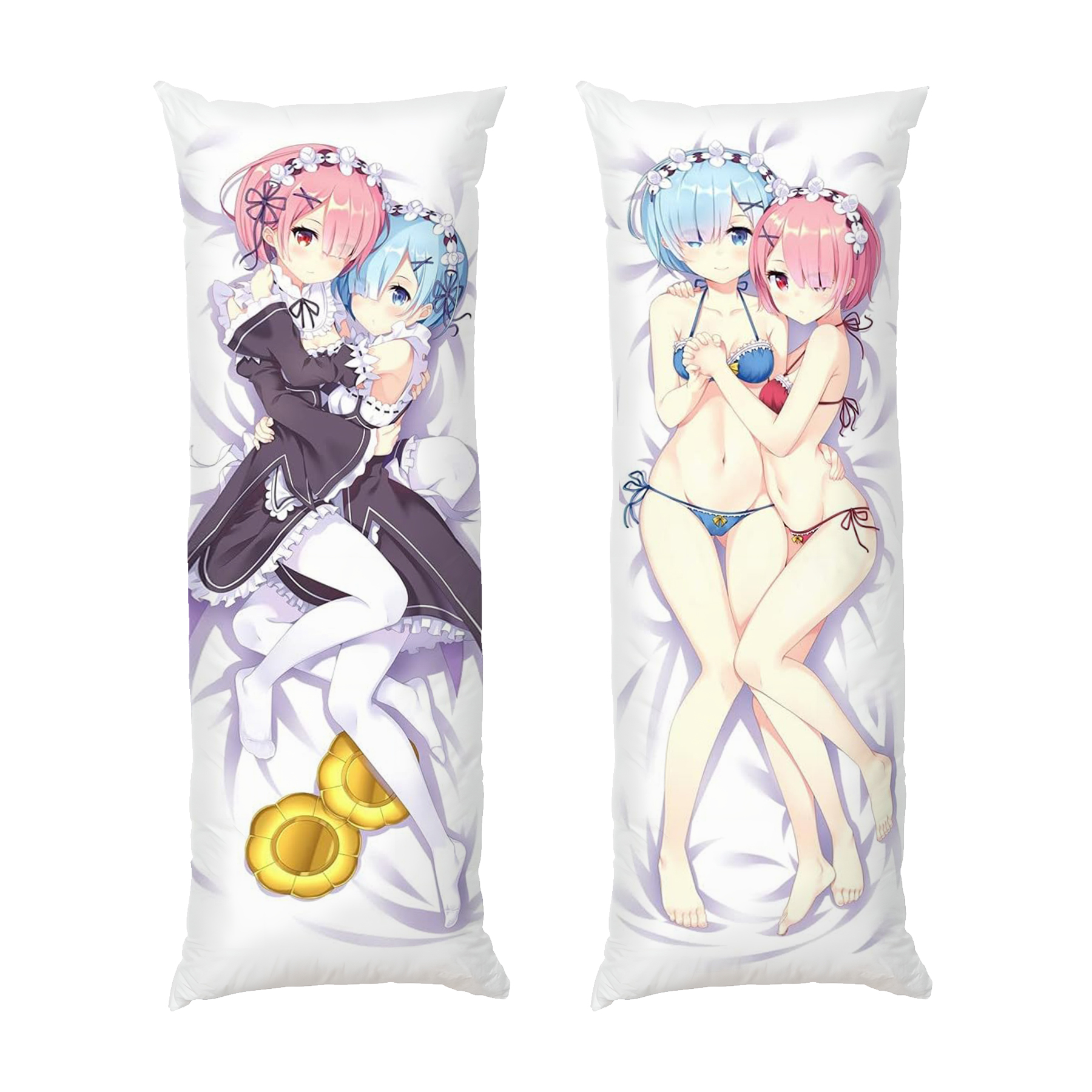 Рам і Рем разом Дакімакура РеЗеро Ram and Rem together Dakimakura ReZero