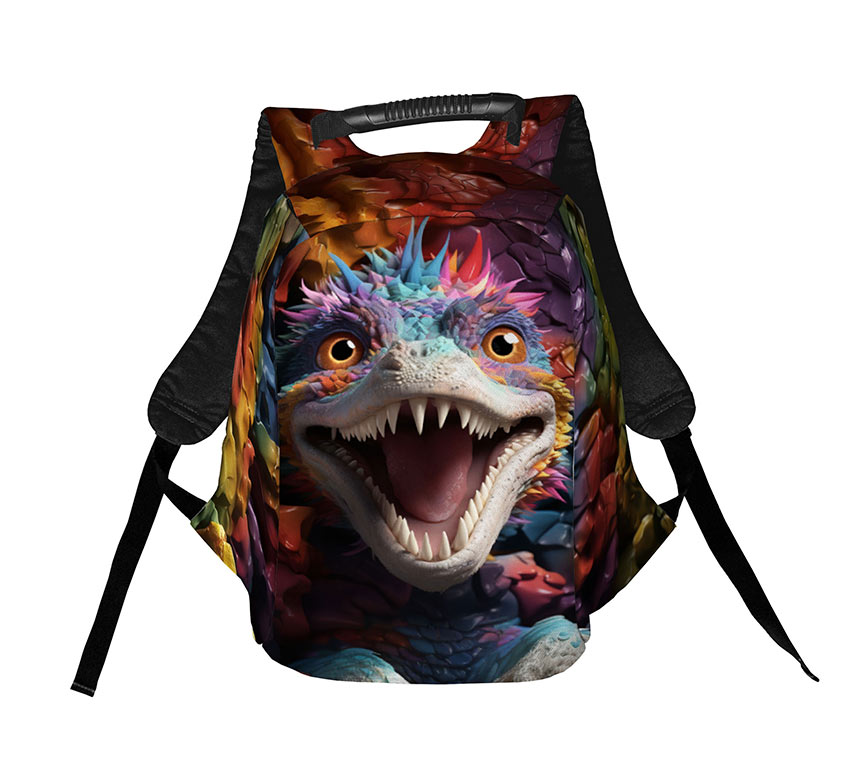 Райдужний динозаврик Rainbow dinosaur