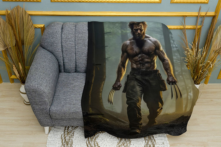 Росомаха у лісі Марвел Wolverine in the forest Marvel