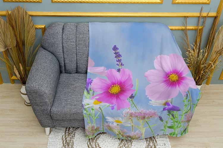 Розовая космея Милые розовые цветы