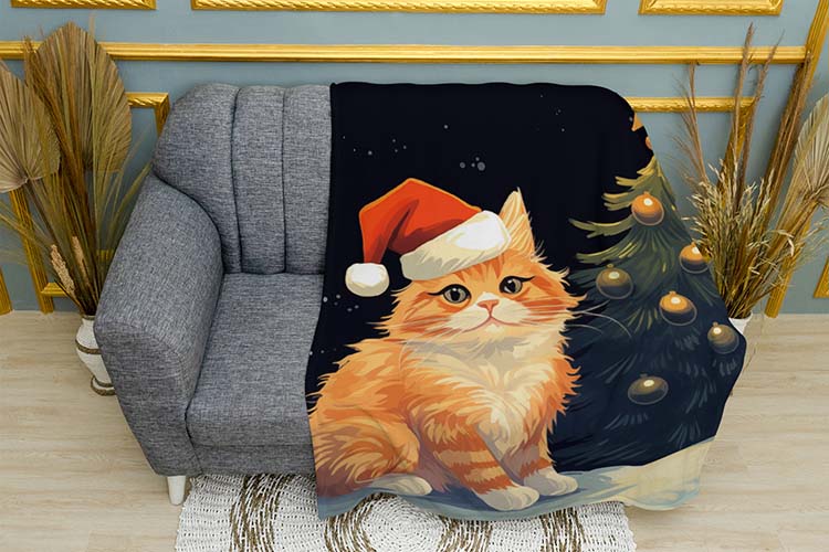 Рудий кіт і зимова казка Ginger Cat and Winter Tale