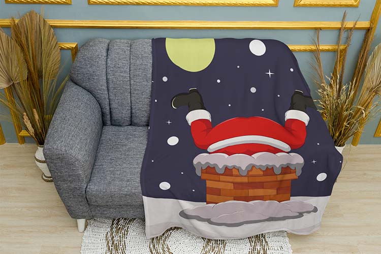 Санта у димарі Santa in Chimney