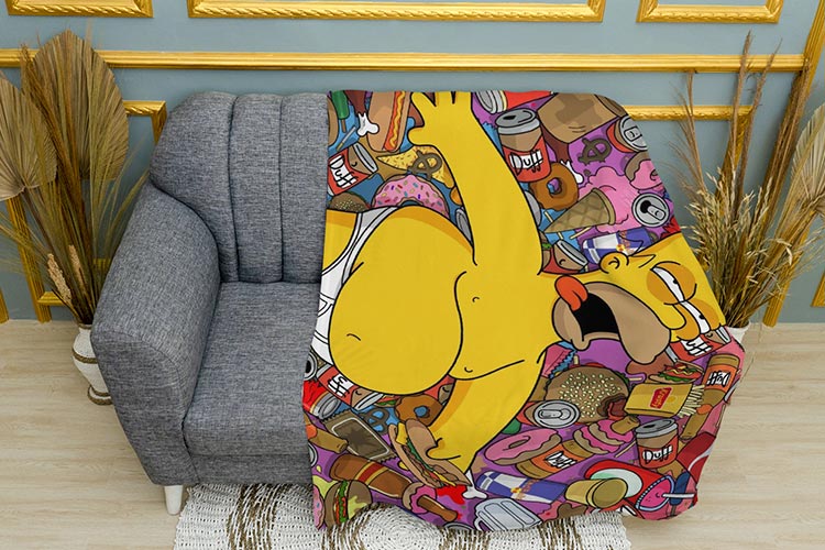 Сімпсони Гомер з пончиками The Simpsons Homer with donuts