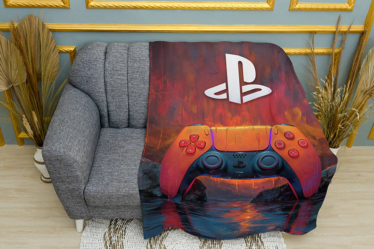 Sony Playstation Помаранчевий геймпад Orange gamepad