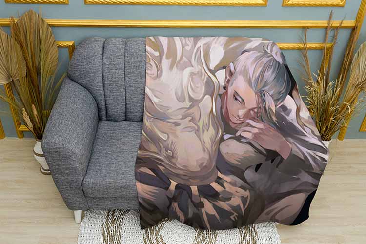 Сугуру Гето Біле волосся Магічна битва Suguru Geto White hair Jujutsu Kaisen