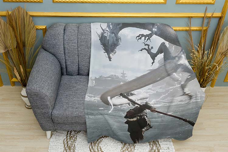 Сунь Укун та дракон Темний міф Укун Sun Wukong and Dragon Black Myth Wukong