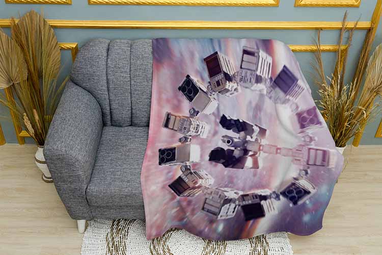 Супутник Рожевий космос Міжзоряний Pink space Interstellar