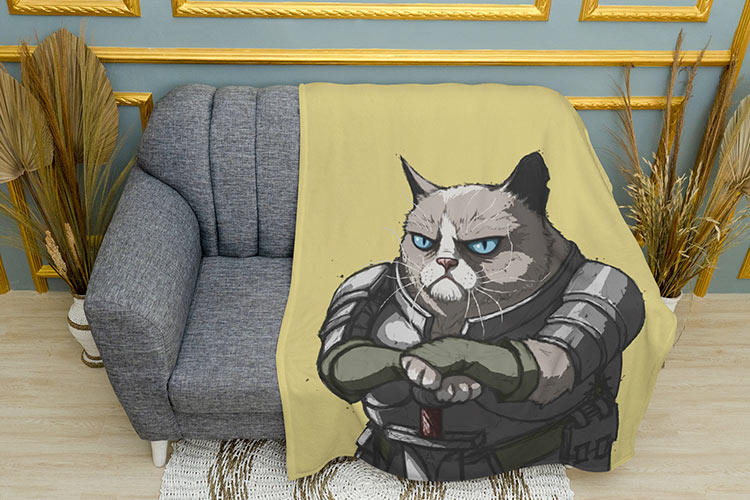 Сварливий Кіт Лицар Мем Grumpy cat Knight Mem