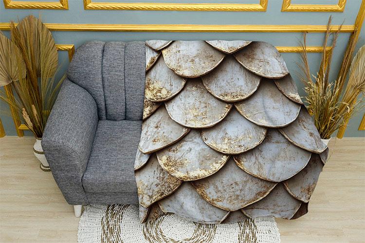 Світлий мармур Луска дракона Light marble Dragon scales