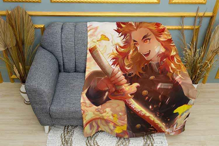 Сильний Кеджиро Ренгоку Клинок який знищує демонів Strong Kyojuro Rengoku Demon Slayer