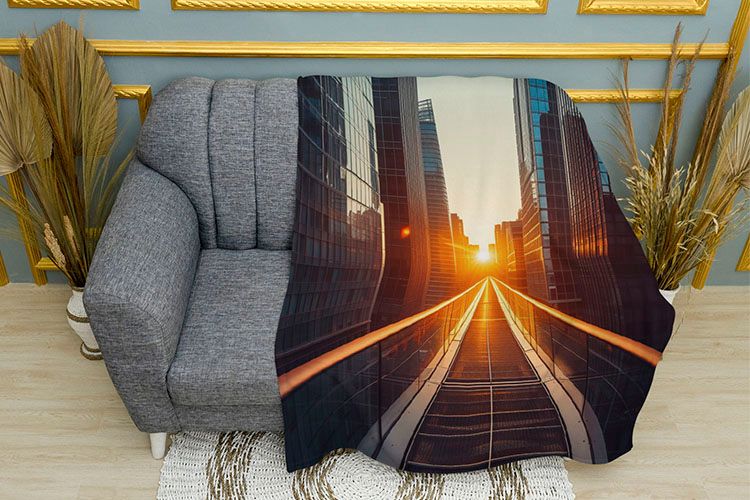 Симфонія хмарочосів Захід сонця Symphony of skyscrapers Sunset