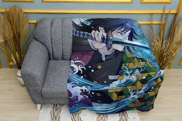 Томіока Гію з мечем Клинок який знищує демонів Tomioka Giyu with a sword Demon Slayer