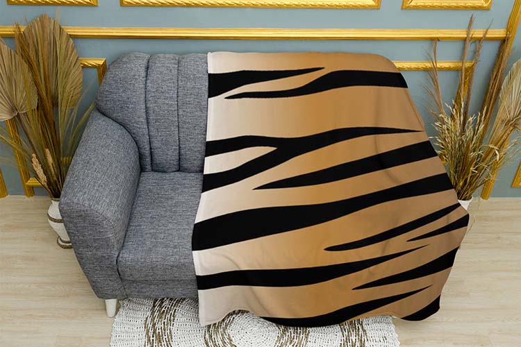 Тигр Паттерн Арт Tiger Pattern Art