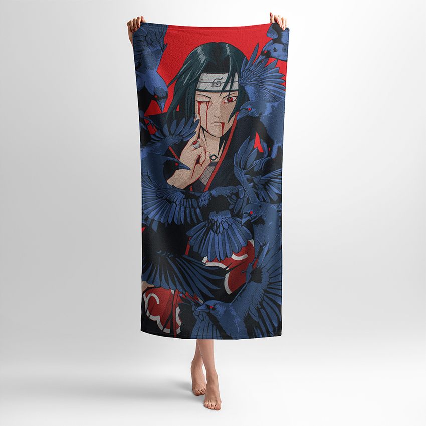 Учіха Ітачі з воронами Наруто Itachi Uchiha with crows Naruto