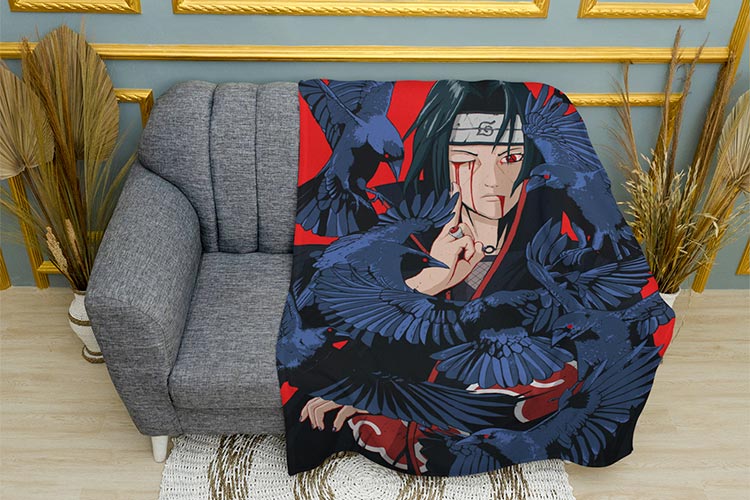 Учіха Ітачі з воронами Наруто Itachi Uchiha with crows Naruto