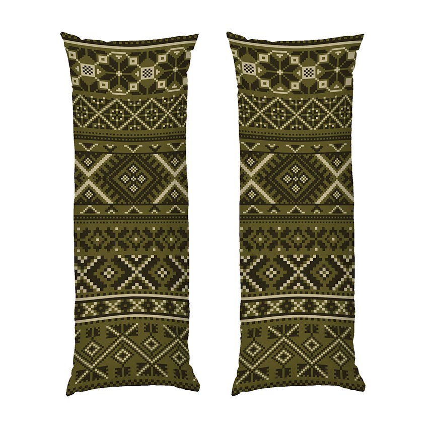 Український орнамент Вишиванка Олива (хакі)