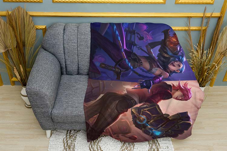 Вайлет та Джінкс Сміливі сестри Аркейн Violet and Jinx Brave Sisters Arcane