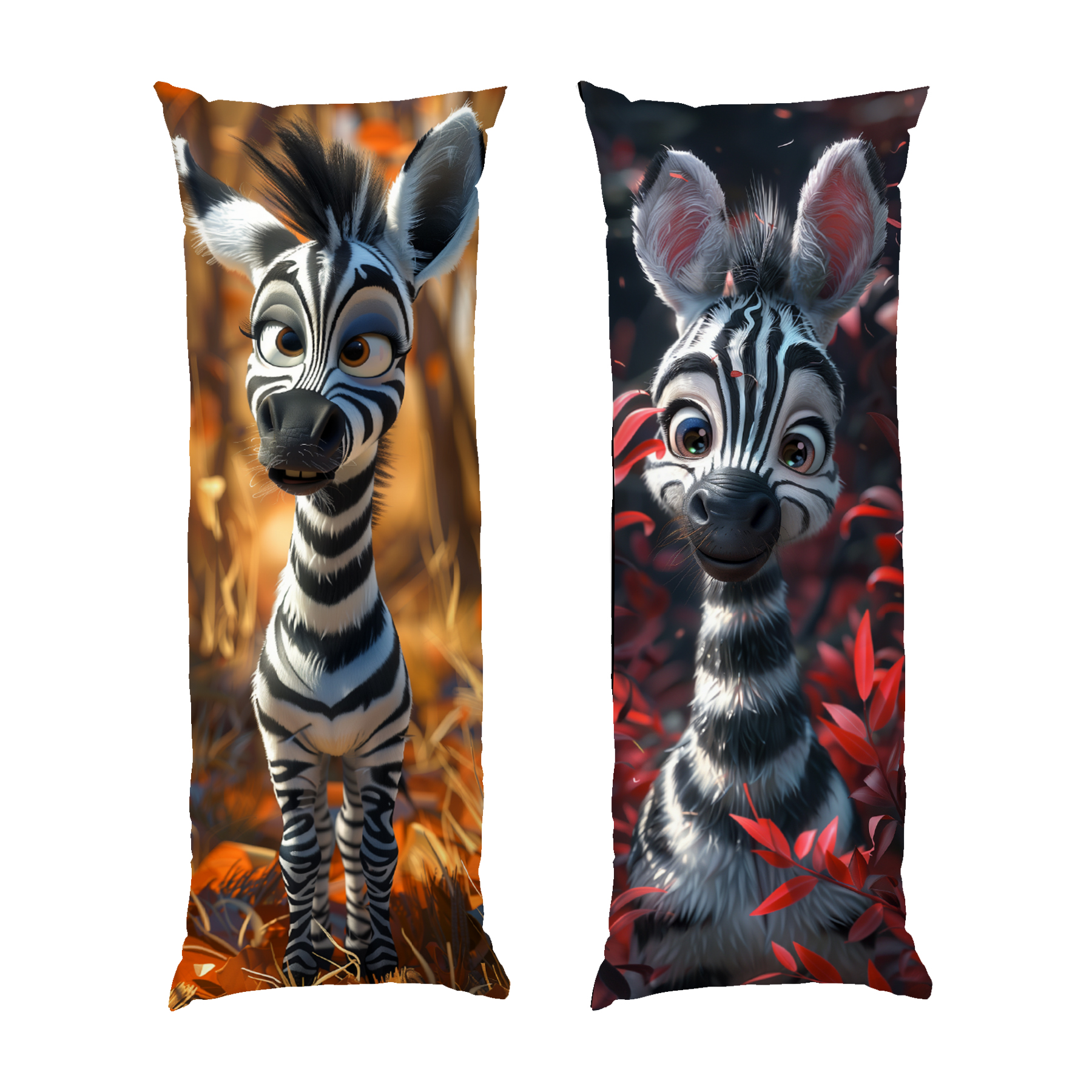 Весела мультяшна зебра Funny cartoon zebra