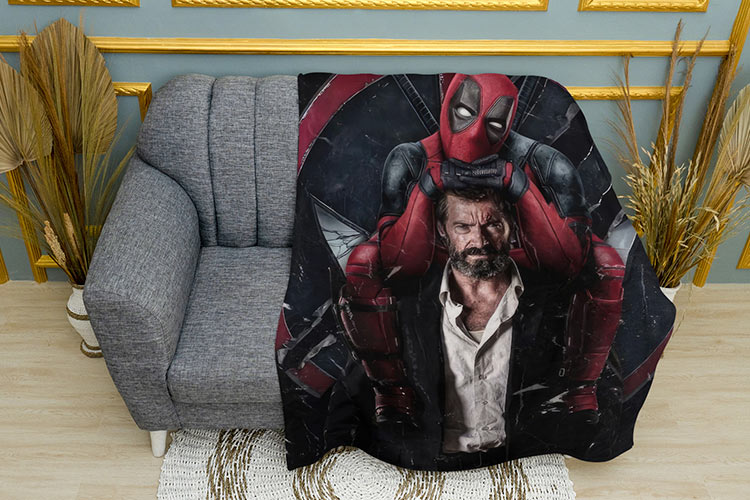Веселий Дедпул та Серйозний Росомаха Марвел Funny Deadpool and Serious Wolverine Marvel