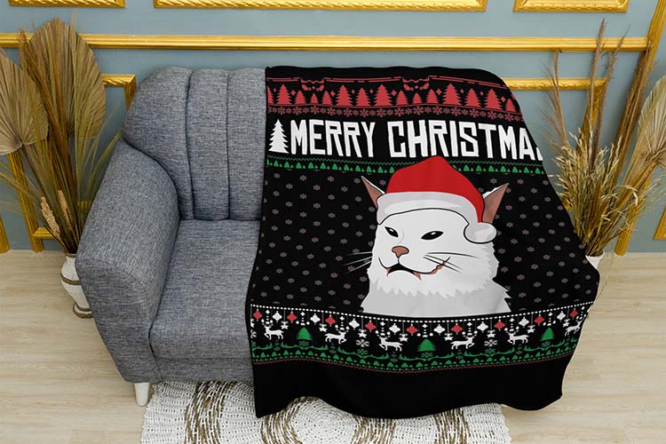 Веселий кіт із салатом Funny Cat with Salad