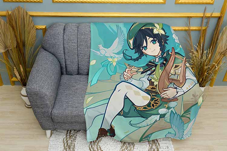 Вільний Венті Аніме Геншин Імпакт Free Venti Аnime Genshin Impact