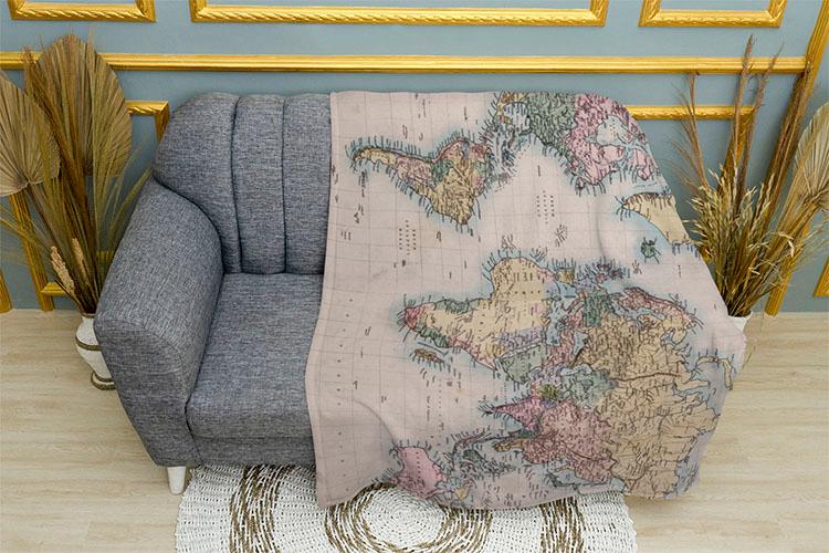 Vintage world map Vintage world map