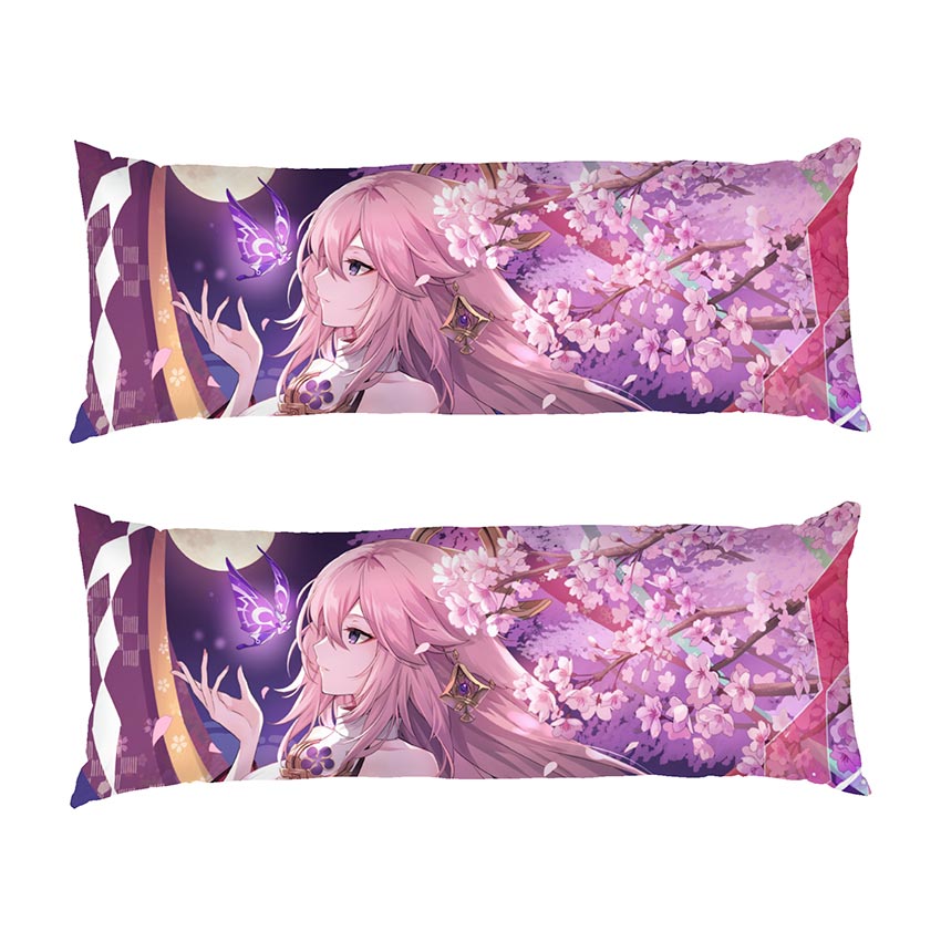 Яє Міко з метеликом Геншин Імпакт Yae Miko with butterfly Genshin Impact