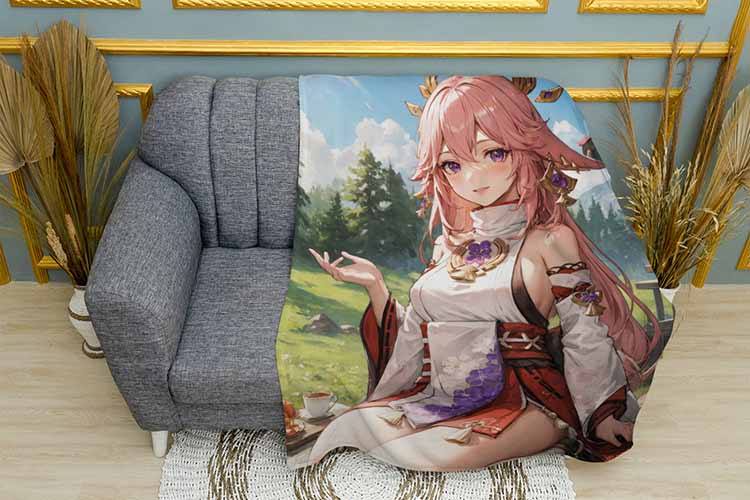 Яє Міко Пікнік Геншин Імпакт Yae Miko Picnic Genshin Impact