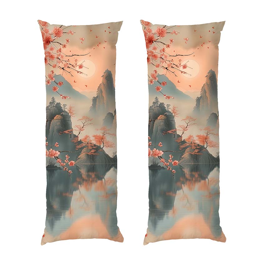 Японський краєвид Сакура Japanese landscape Sakura