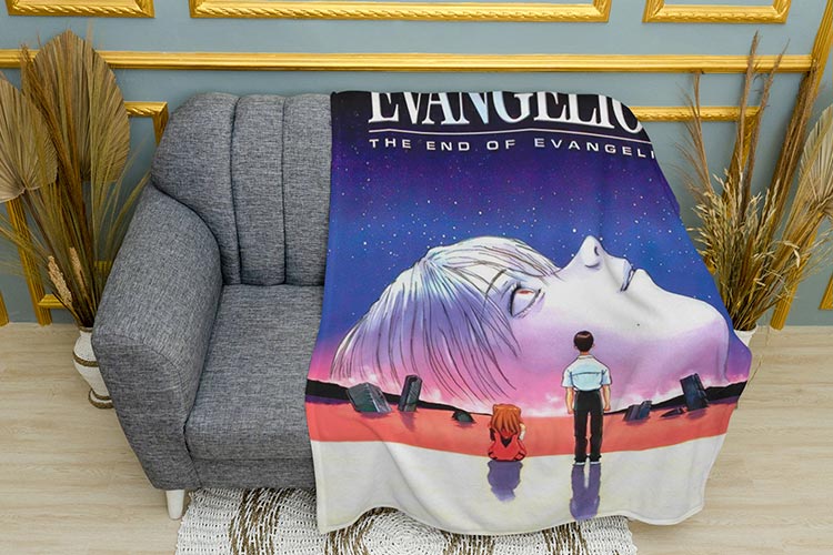 Євангеліон Плед Evangelion Plaid