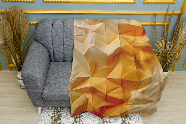 Жовтий геометричний паттерн Yellow geometric pattern