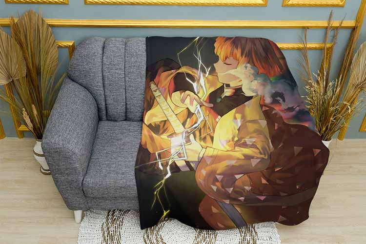 Зеніцу Агацума Клинок який знищує демонів Zenitsu Agatsuma Demon Slayer