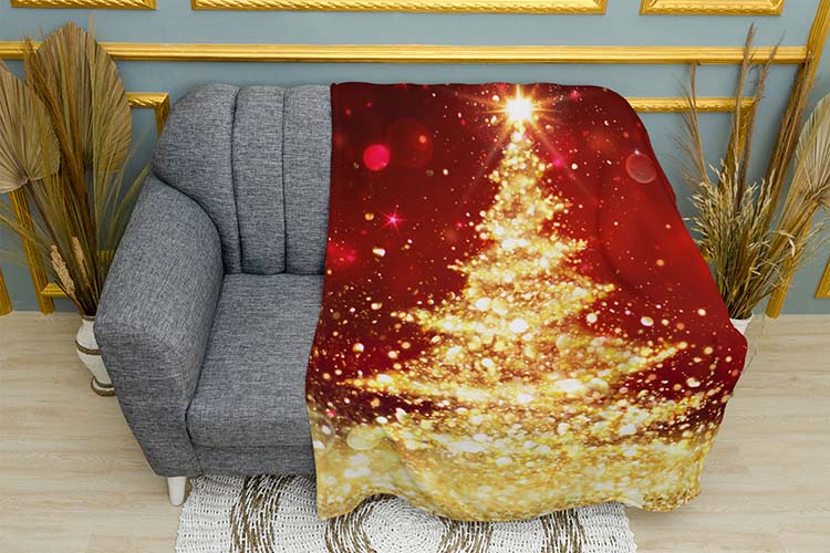 Золота ялинка Святкове сяйво Golden Tree Festive Glow