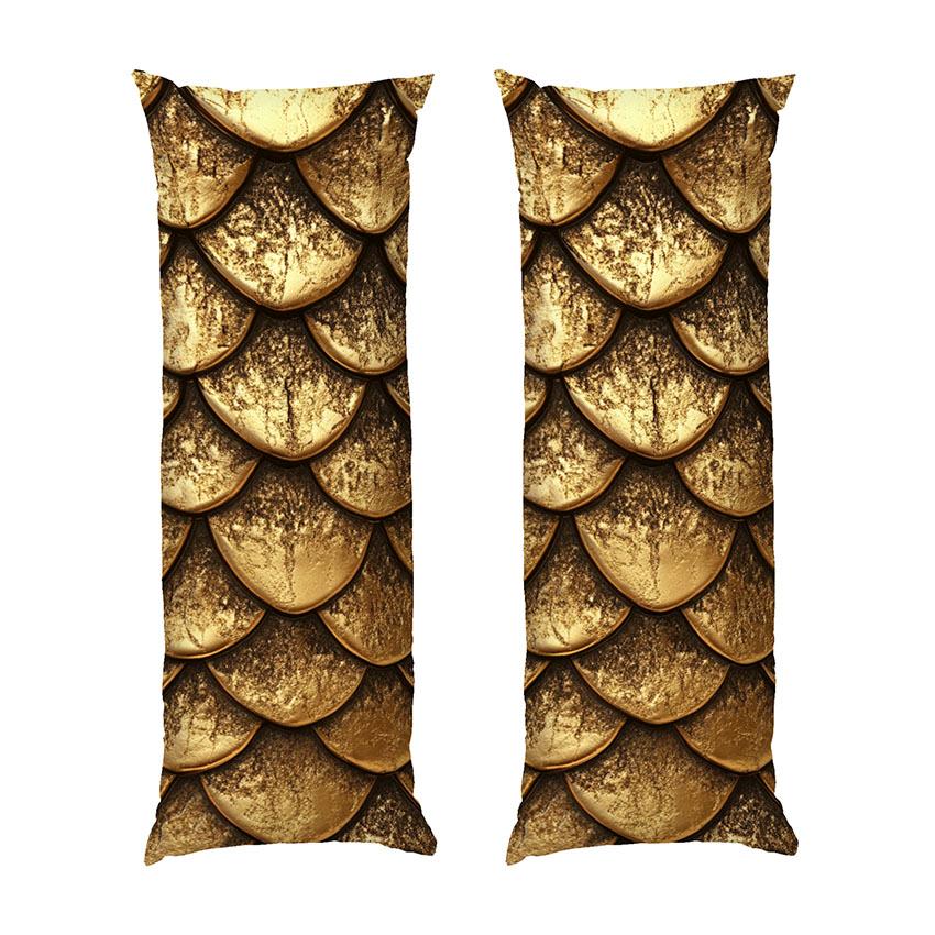 Золотий блиск Луска дракона Golden glitter Dragon scales