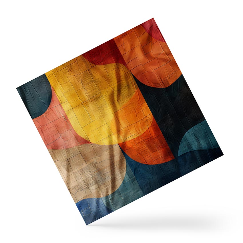 Scarf: Abstraction—Artistic Painting