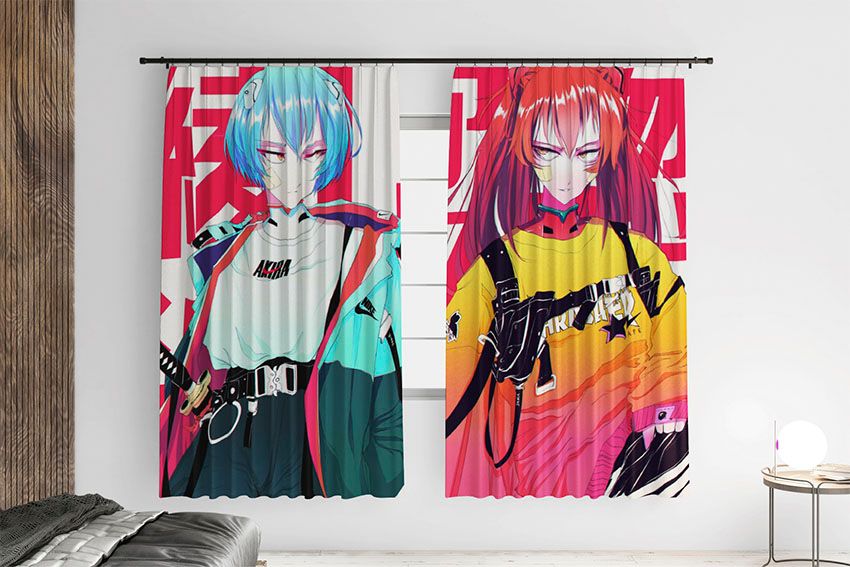 Ayanami Rei and Asuka Evangelion