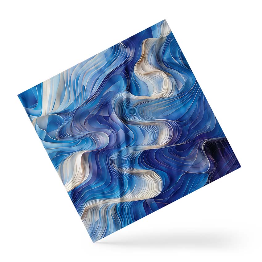 Хустка Блакитні хвилі Море Blue waves Sea