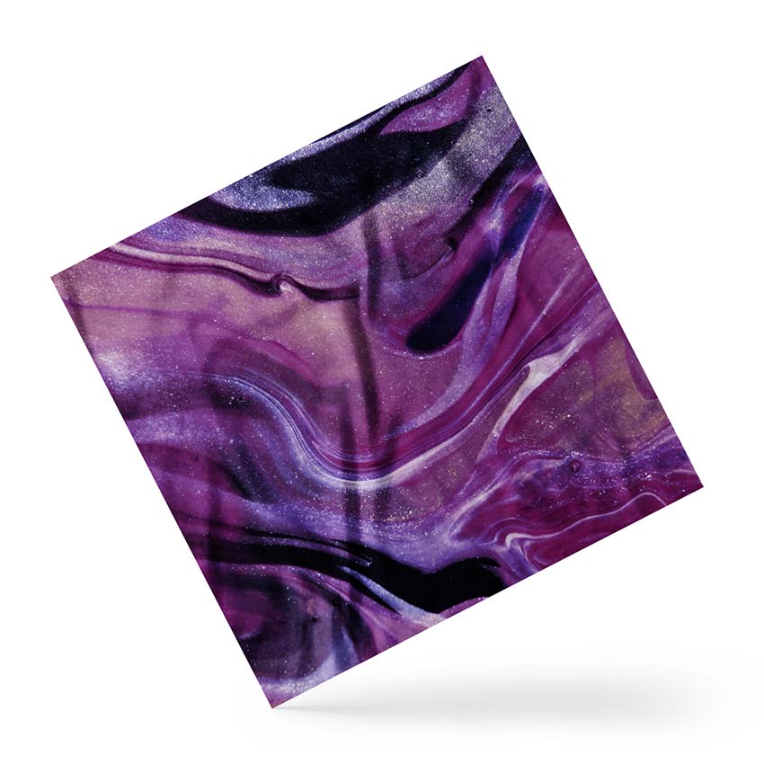 Хустка Блискуча фіолетова фарба Shiny purple paint